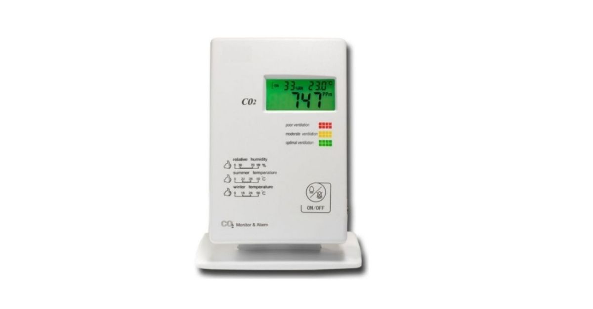 CO2 meting met sensoren