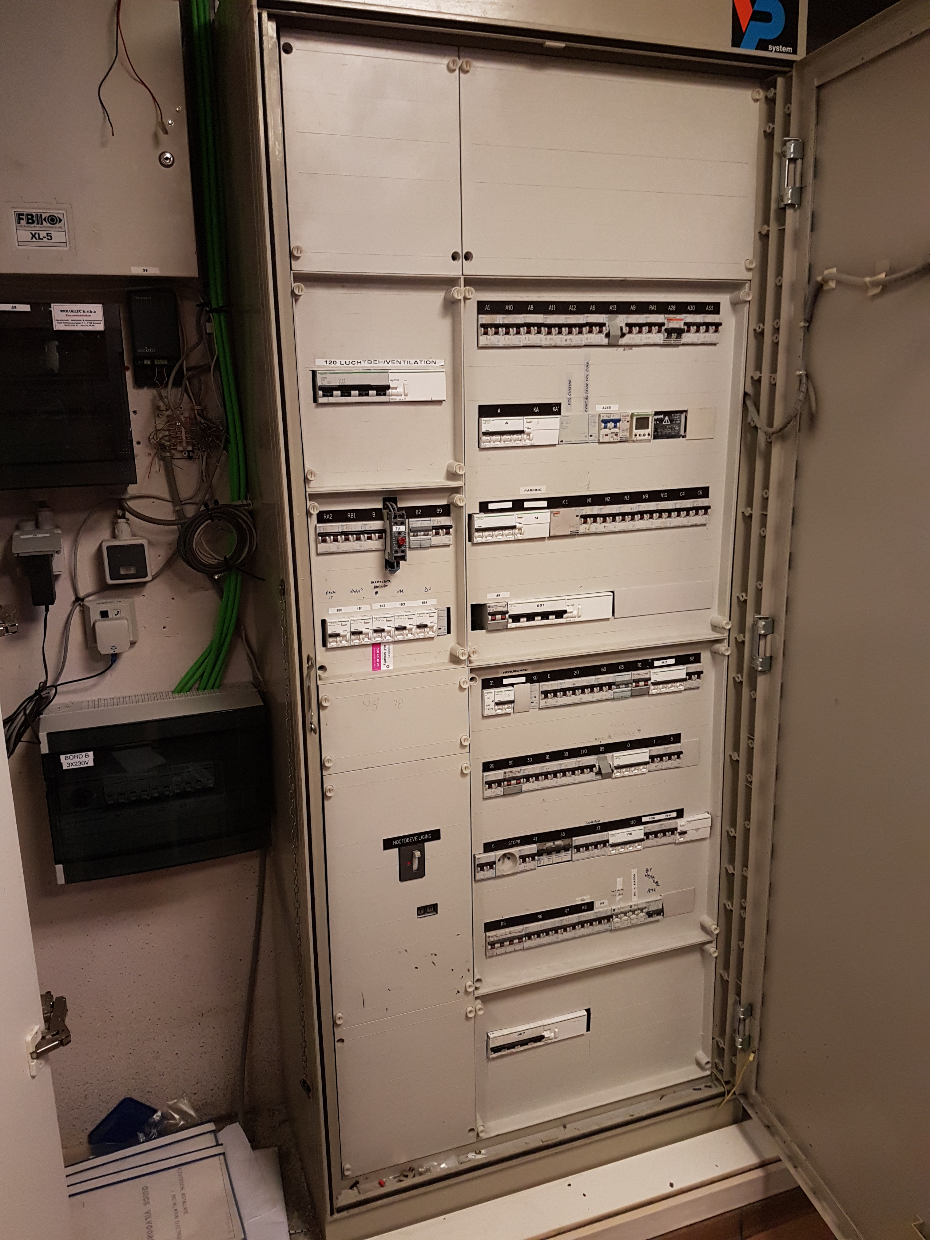 Elektrisch verdeelbord